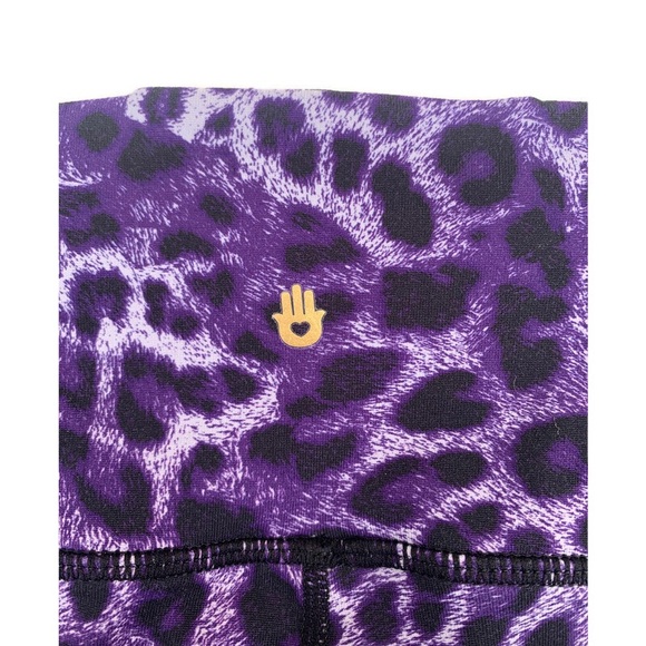 Spiritual Gangster SG High Waist Lavender Essential Purple 7/8 Yoga Leggings - Picture 4 of 5